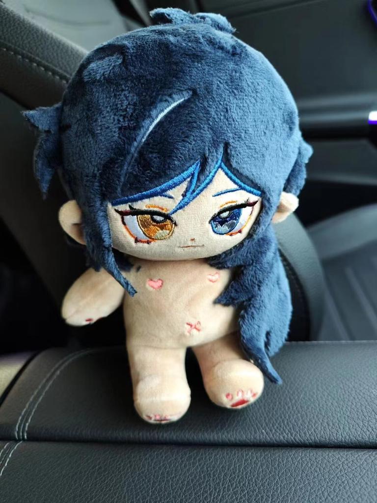 20cm Genshin Impact Kaeya Cotton Stuffed Doll Toys for Children Adults