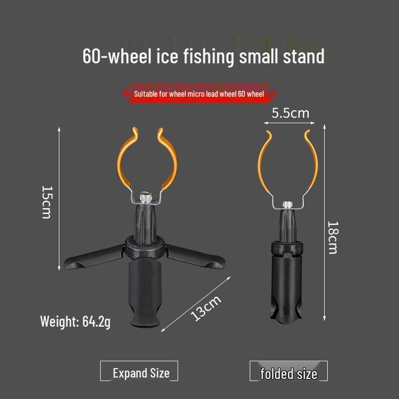 Portable Folding Ice Fishing Rod Holder 5060 for Winter Fishing