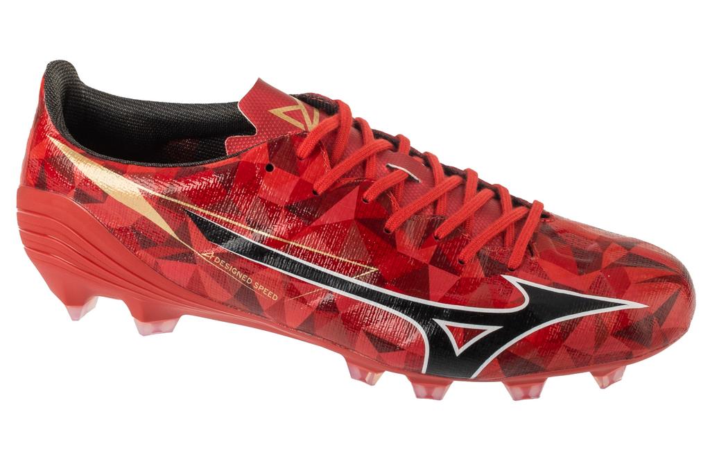 Mizuno Alpha II Pro FG, Mens Red Football Cleats