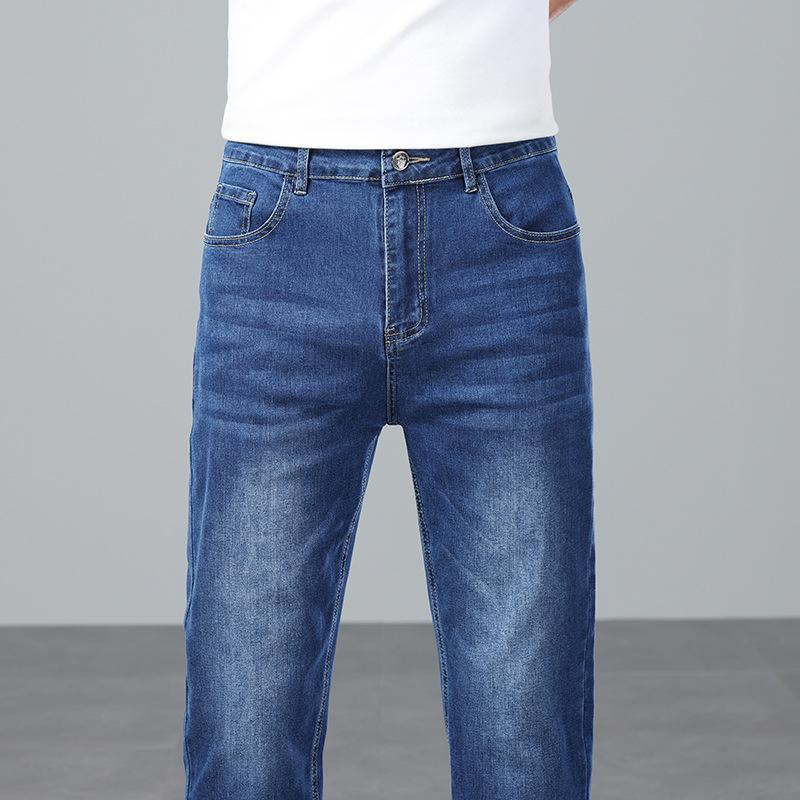 Men's Jeans Korean Style Foreign Trade Cotton Stretch Trousers Men's Pants Men's Clothing