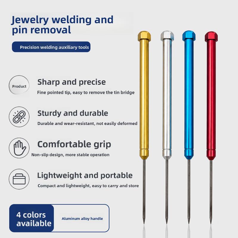 Soldering Pick Anti Scorch Heat Resistant Insulated Handle for Jewelry Repair Personal DIY Creation Projects