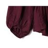 European American Style Pleated Women's Shirt - Autumn/Winter 2025 New Arrival