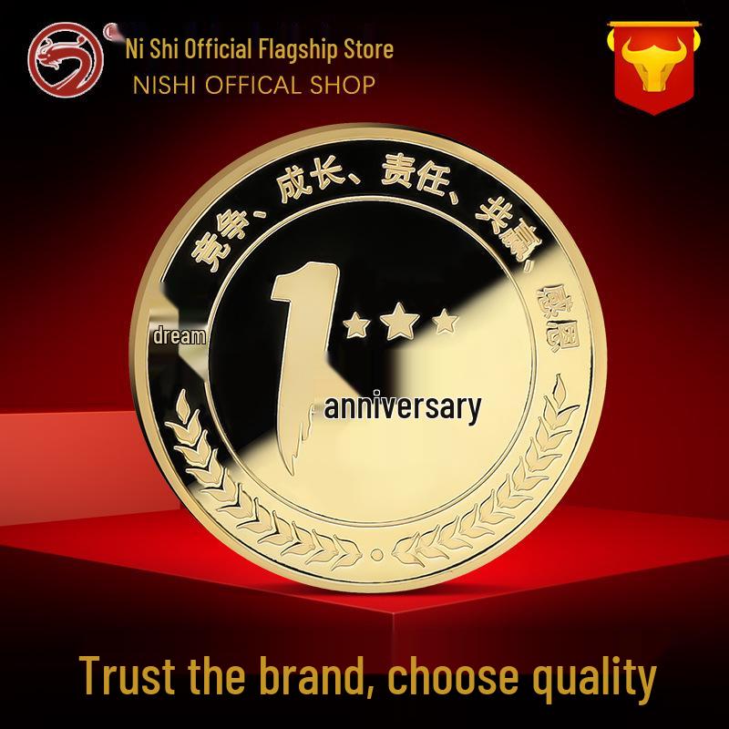 Custom Commemorative Coins: Pure Silver Coins, Gold-Plated & Silver-Plated Medals, Zinc Alloy Party Coins. золотой