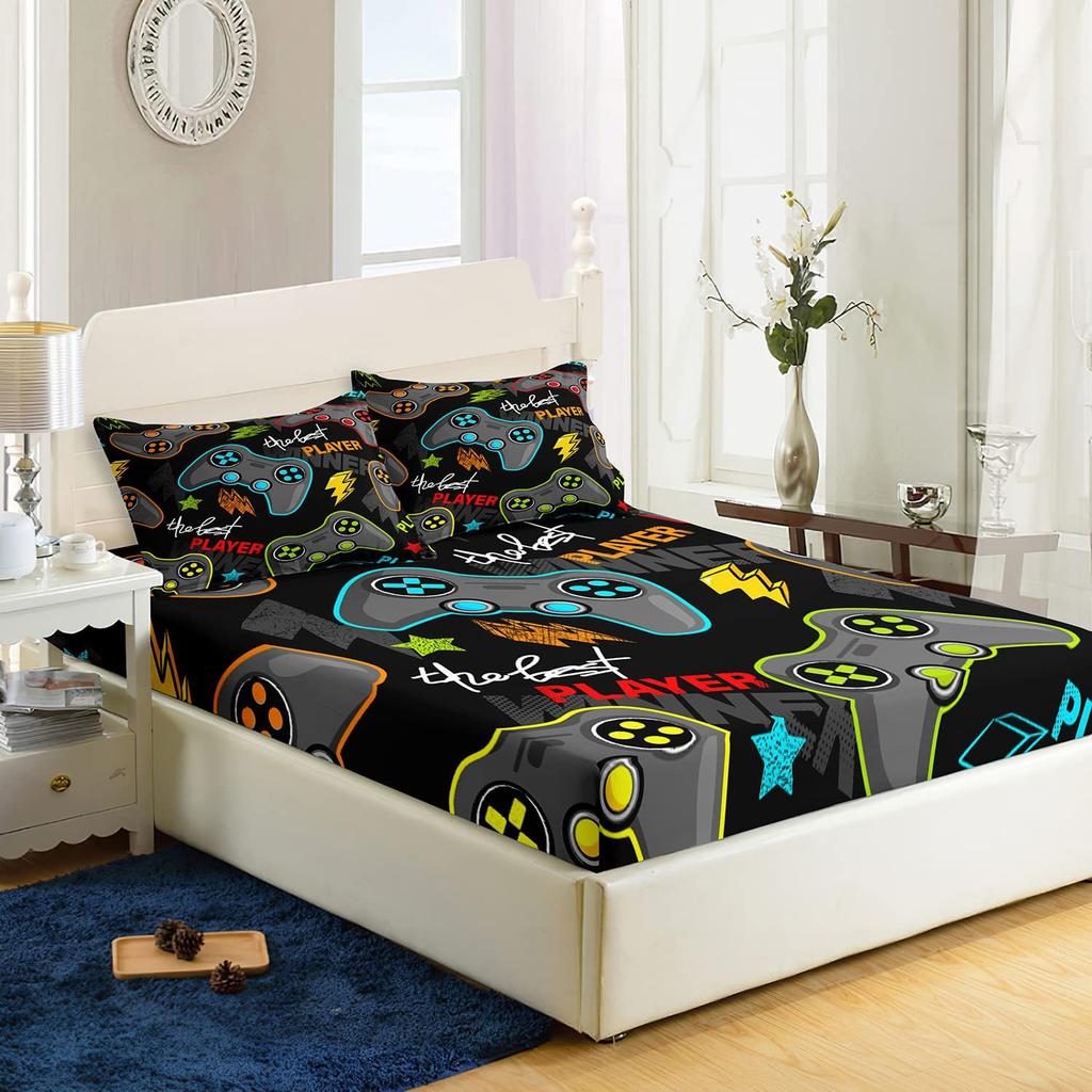 Unicorn Pattern Mattress Three-Piece Digital Printing Bedding Mattress Three-Piece Set Children And Adults