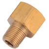 1/4" Female NPT Brass Fitting Pneumatic Straight Replacement Adapter Pipe