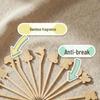 Edo Disposable Mini Cartoon Bamboo Skewers