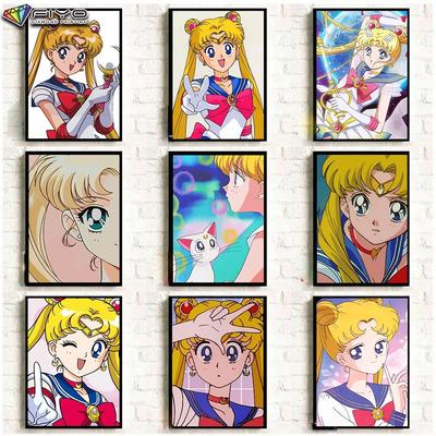 Pittura diamante 5D fai da te Sailor Moon Punto croce pieno di diamanti ricamo mosaico