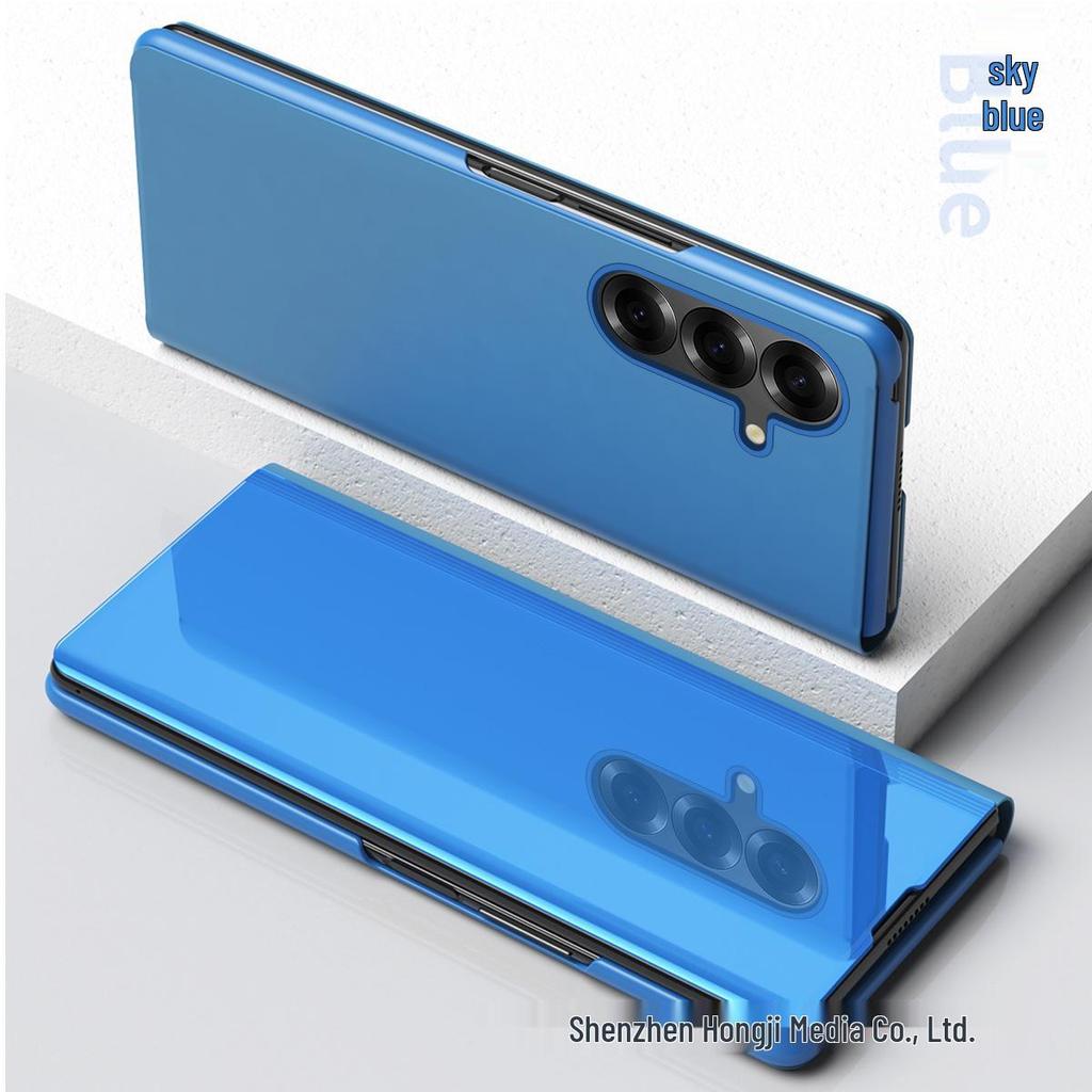 Husă Flip Oglindă 3D cu Suport pentru Samsung Z Fold7/Oppo Find N3