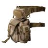 Tactical Waterproof Camouflage Leg and Waist Bag, Multifunctional Outdoor Sports Pouch for Mobile Phone and Gear.