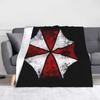 Umbrella Corporation Blanket Flannel Textile Decor Lightweight Thin Throw Blanket for Bedding Bedroom Bedding Throws