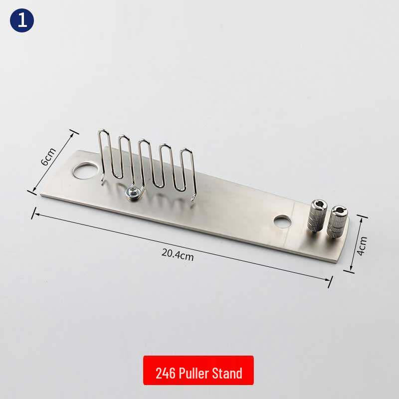 8B High-Speed Sewing Machine Bobbin Holder & Base with Edge Binding Beading Guide