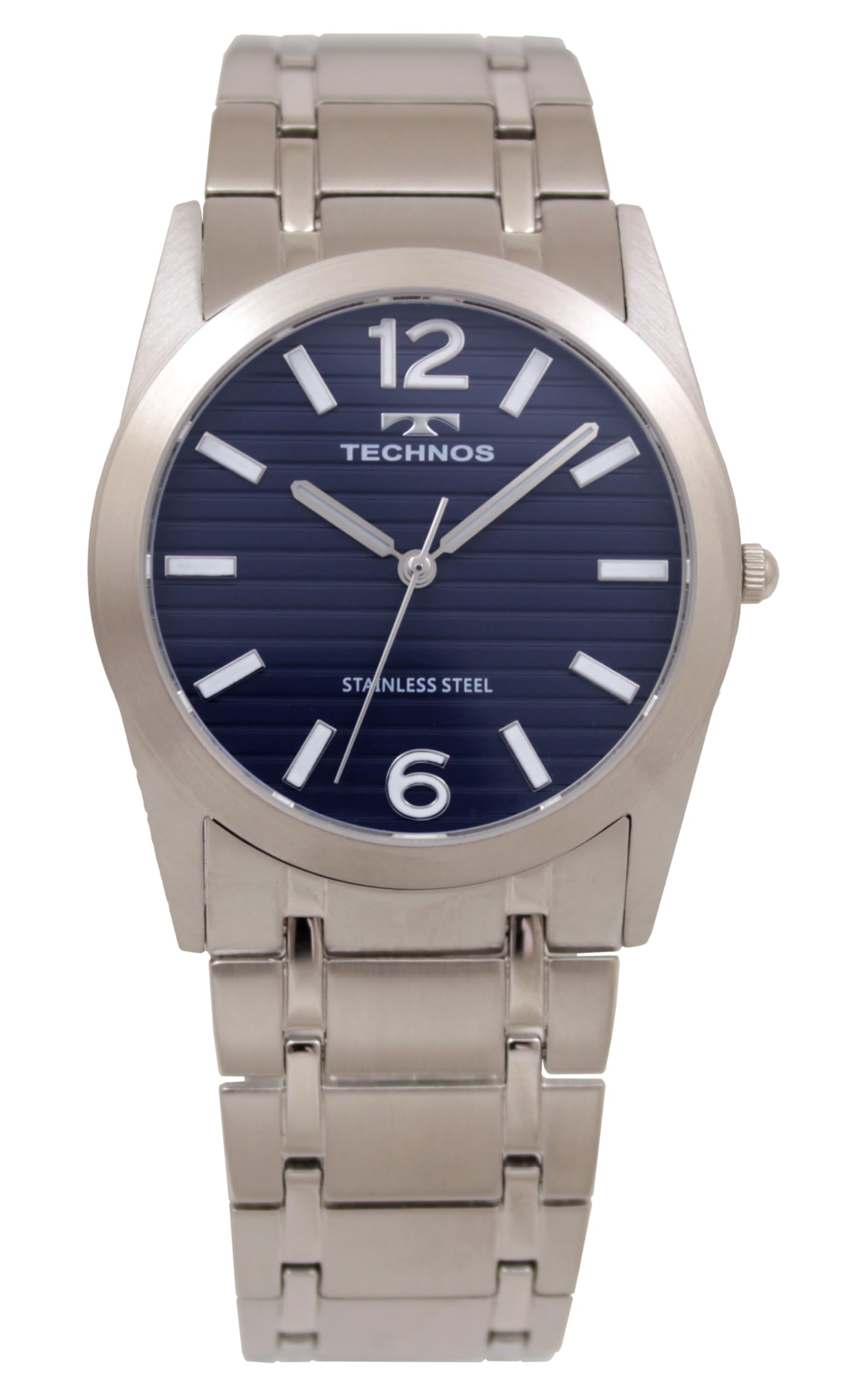 

3 Hand Watch T9C15SN Silver [Technos] Men s синій