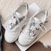 Fashion Hot Sales 2025 New Style Designer Lace Trimmed Casual Women Sneakers Spring German Training Flat Single Women Sneakers