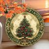 Vintage Metal Wall Art Rustic Round Sign Decor for Living Room Cafe Bar