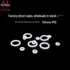 Temperature Resistant White Silicone O-ring, OD 21-30mm, Thickness 2.4mm