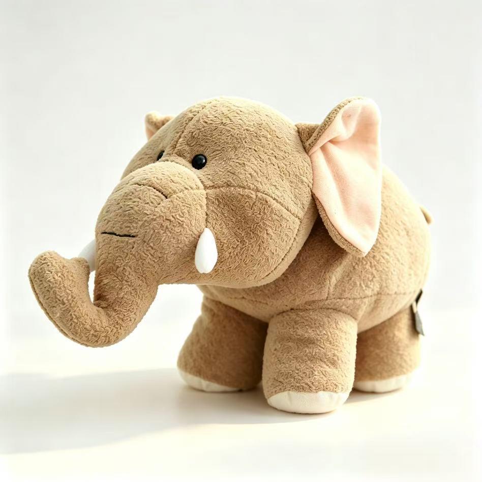 Cross-Border Cute Plush Animal Toy: Hippo & Elephant - Soothing Gift for Kids