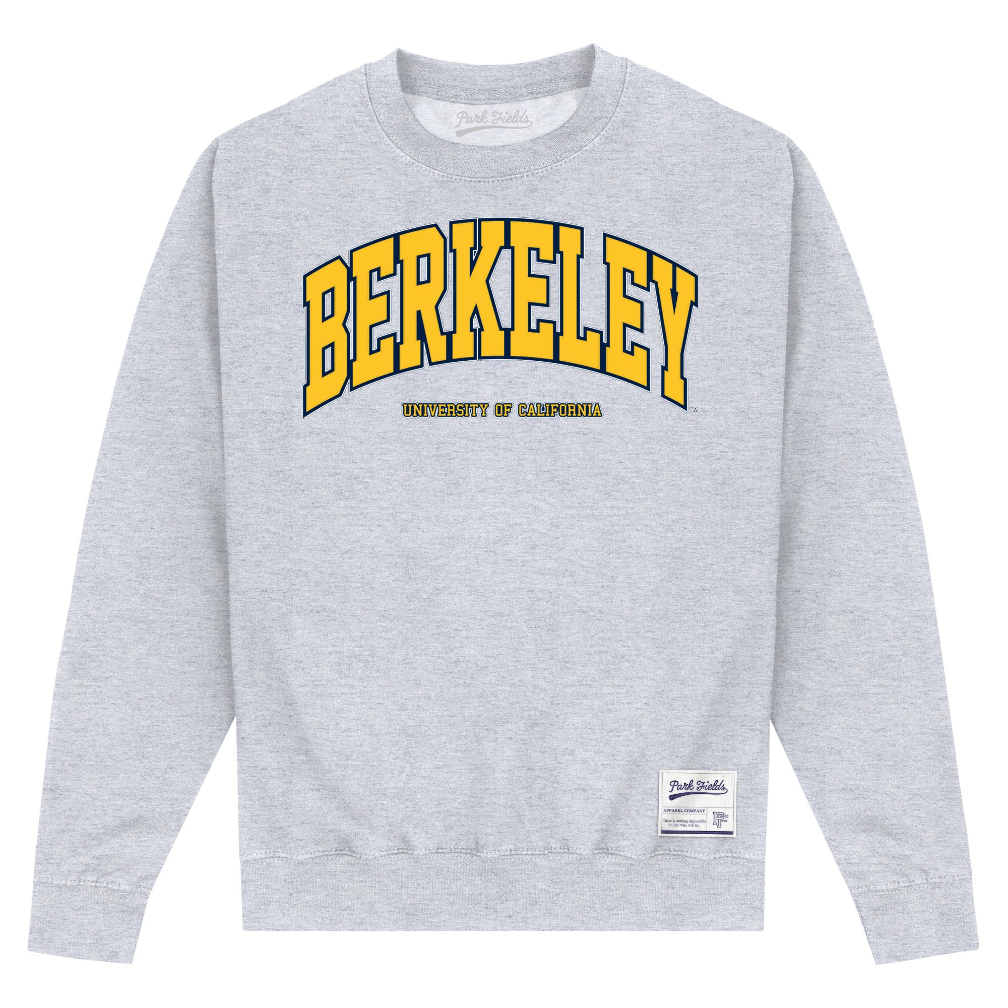 Sudadera unisex con arco de la UC Berkeley para adultos 4XL gris
