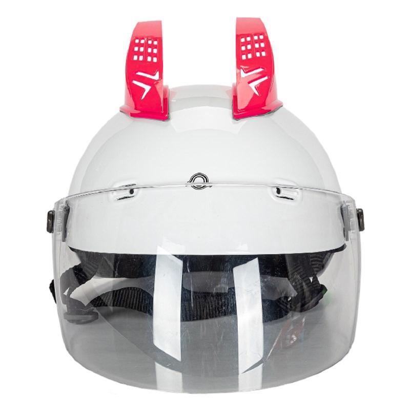 Fahrrad Sporthelm Zubehör Cooler Helmaufkleber 2 Stück Dekorative Helmhörner Punk Style Dekoration