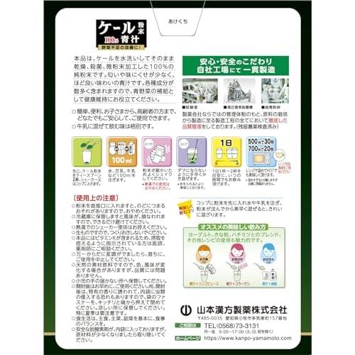 Yamamoto Kanpo Pharmaceutical Yamamoto Kanpo 100% Kale Powder Green Juice 170g