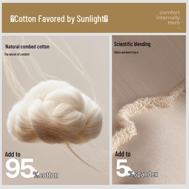 Hodo Men's Goji Berry Infused Cotton Silk Antibacterial Boxer Briefs 3-Pack