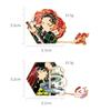 Demon Slayer Kimetsu No Yaiba Alloy Brooch With Electroplated Finish For Cosplay And Daily Wear