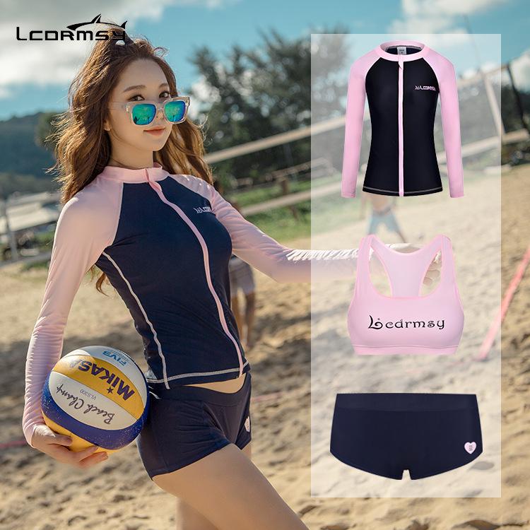 Women's Slimming Quick-Dry Surfing & Diving Sunsuit with Jellyfish Print, Korean Style
