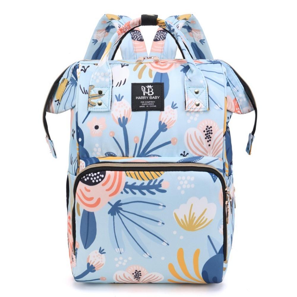 Multi-function Baby Diaper Organizer Print Nappy Backpack Portable Mummy Bag  Travel