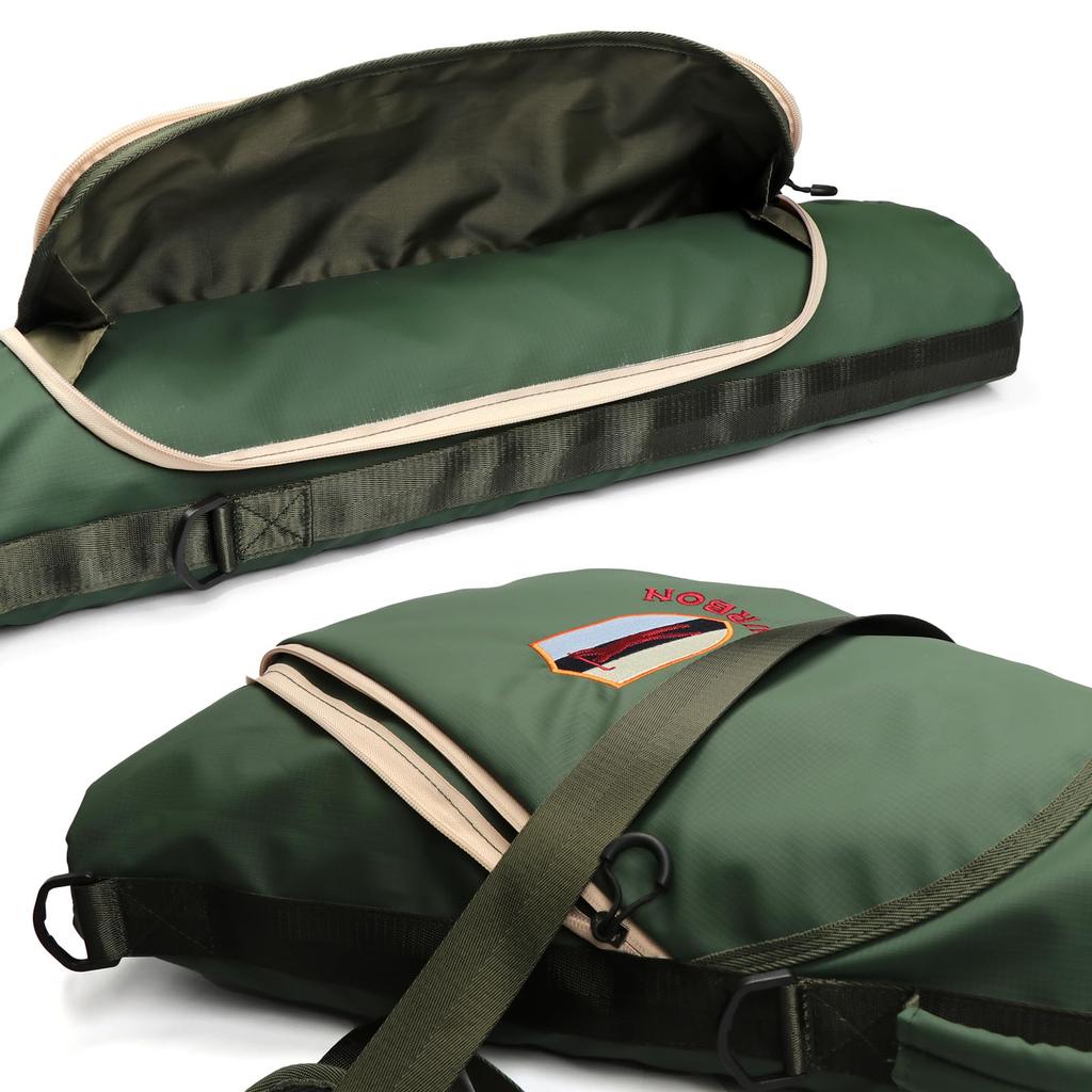 TOURBON Golf Sunday Golf Club Holder Driving Mini Unisex Bag, Carry, Case, Range, Course, Practice, Lightweight, Travel,