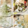 Runtow 6pcs 10/20/30cm Acrylic Round Mirrors For Wedding Centerpieces Table Decor ,Baby Shower Birthday Party Table Decor