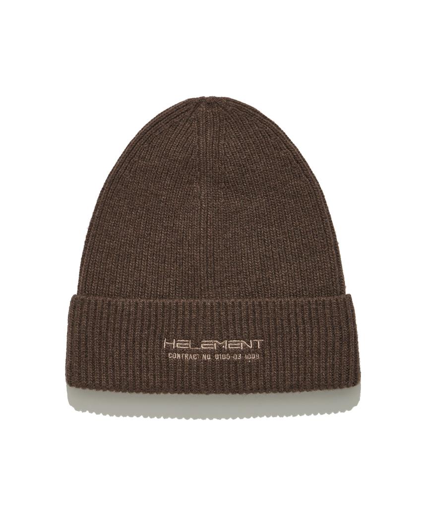 HELEMENT Basic G1 Wool Beanie (Brown)