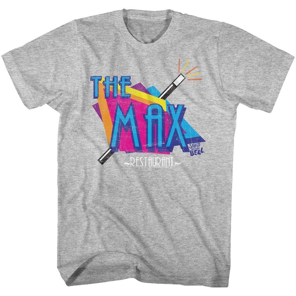 Saved By The Bell - The Max - Short Sleeve - Heather - Adult - T-Shirt