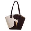 2025 knitted shopping bag animal temperament versatile woven shoulder bag ethnic style casual handbag women