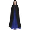 Pink Ribbon Butterfly Breast Cancer Unisex Hooded Cloak Cape for Christmas Halloween Cosplay Costumes