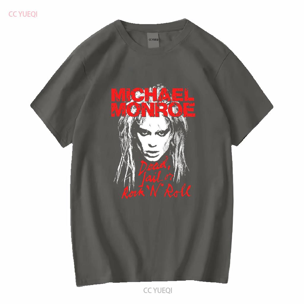 Zeldzaam Hanoi Rocks T-shirt Grappig Heren S 234XL THAEB02647 lange of korte mouwen vintage Gewassen Top Voor Dagelijks Gebruik mode