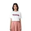 Uniqlo X Jason Polan Letter Print T-Shirt Unisex Tops White 418307-00