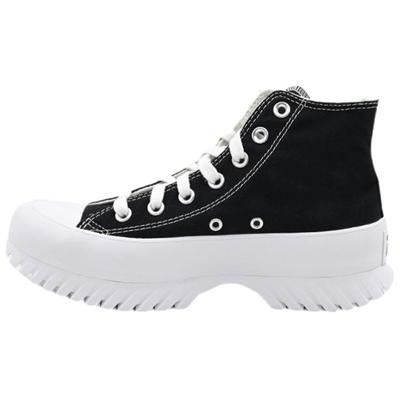 Chuck Taylor All Star Lugged 2.0 High Black White Unisex Sneakers Egret A00870C