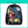 Dinosaur Animal Print Design Kids Lightweight Backpack For Travel School