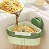 4Pcs Sink Strainer Basket Hanging Sink Strainer Triangular Faucet Sponge Storage Rack Corner Sink Trash Catcher for Food Waste