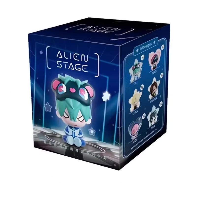 Genuine Alien Stage Free Stage Series Figures Blind Box Anime Character IVAN Mystery Box Mini Model Toy Suprise Gift Cute Toys