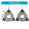 Turning Indexble Inserts WNMG080408 WNMG080404 Cubic Boron Nitride Suitable for Heat Treated Steel Accessories