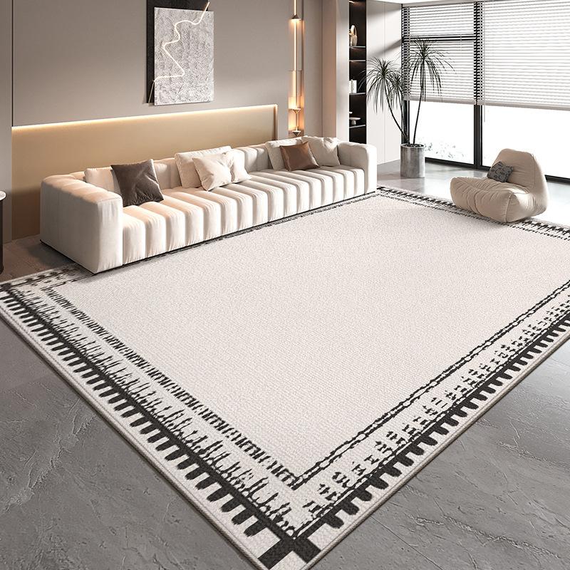 Lätt Lyx Vardagsrumsmatta Stor Yta Golvmatta High-end Sovrum Sängmatta