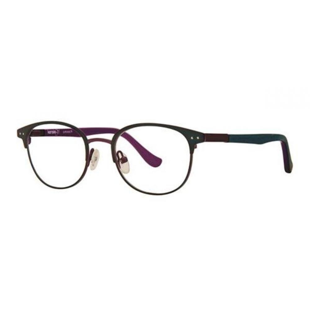 

Kensie Smooch Emerald Unisex Eyeglasses Black/45