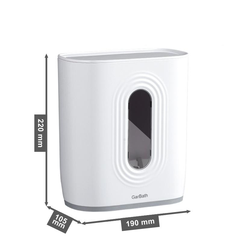 Disposable Cup Holder Double-barrel Cup Dispenser Water Dispenser Storage Paper Cup Holder Automatic Cup Dropper Paper Cup Storage Rack