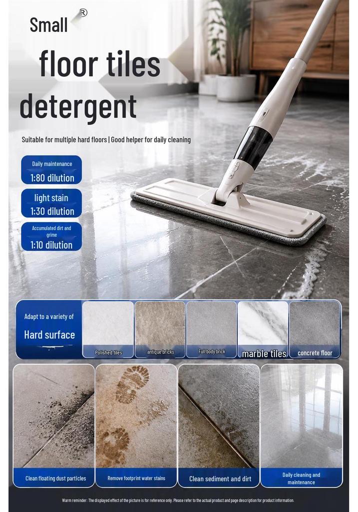 Floor Cleaner Spray for Tile & Wood - Stain Removal & Descaling