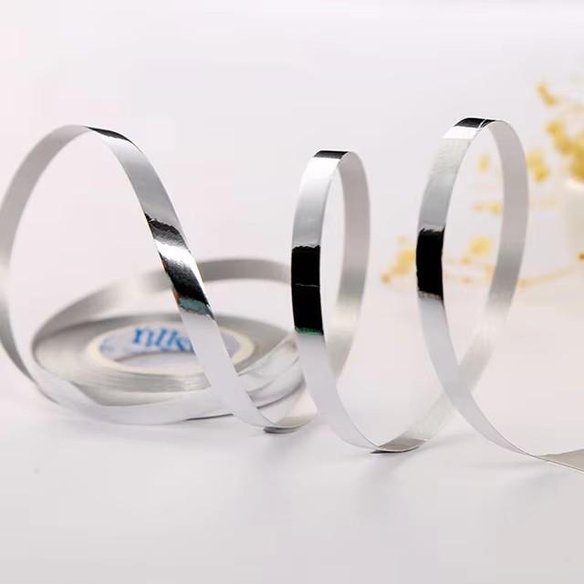 

10 шт. 10 м 5 мм повітряна куля Стрічка Лазерний ланцюжок повітряної кулі Атласна стрічка DIY Прикраса вечірки повітряною кулькою День народження Аксесуари для весілля A