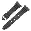 Silicone Watch Strap Sports PU Plastic Watchband for Casio W-96H 18mm Waterproof Rubber Bracelet Men Women Wristband Accessories