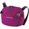MONTBELL 1L Trendy casual versatile sports outdoor bag nylon dark fuchsia unisex for men and women