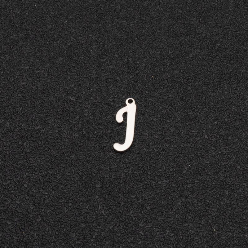 Custom Stainless Steel A-Z Letter Charms - Fade-Resistant DIY Pendants