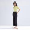 Broadcast Women's Slimming Black Ankle Flare Pants
