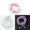 Fashionable Jewelry Pearl Necklace Earphones Mic Beads For Elegant Listening Experience